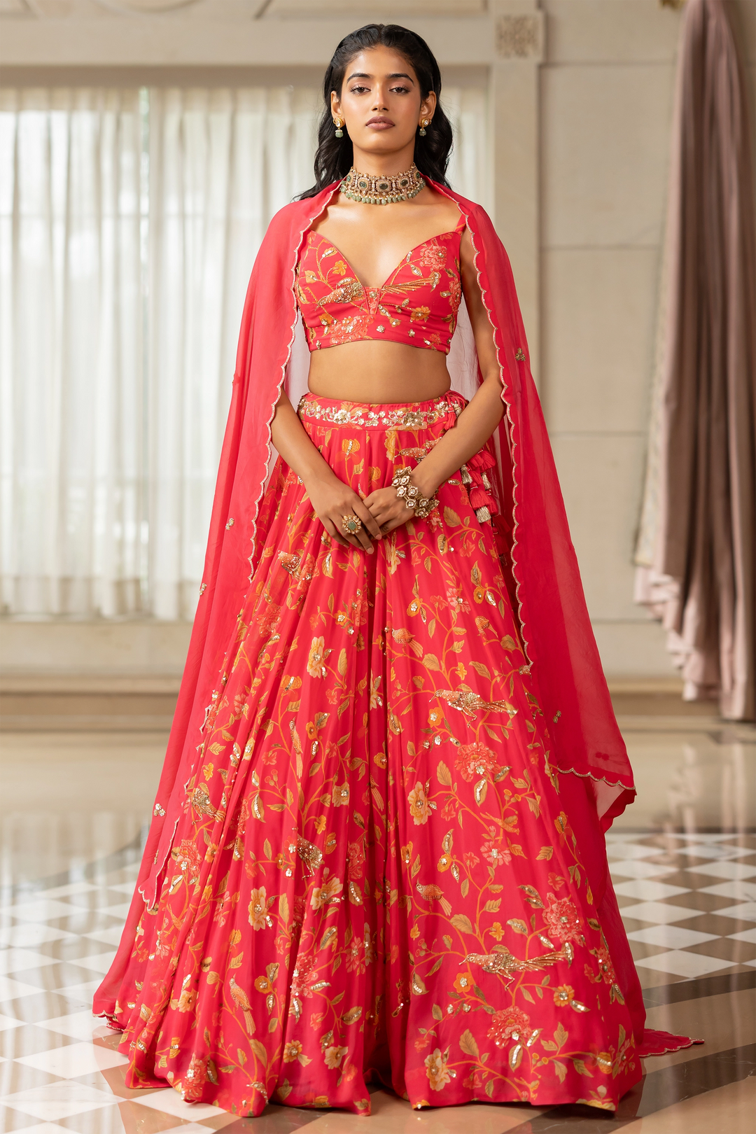 HONEY LEHENGA SET