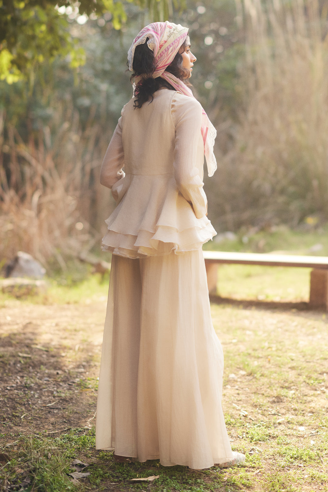 AMANI PEPLUM SET