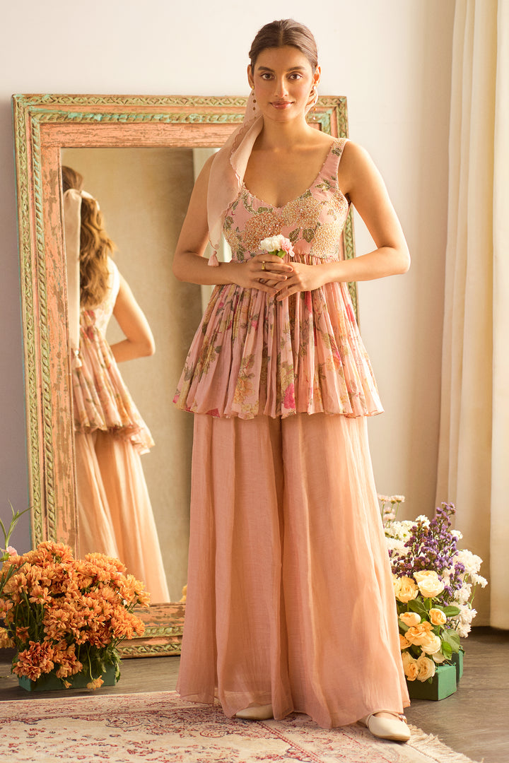 CHLOE PEPLUM SET