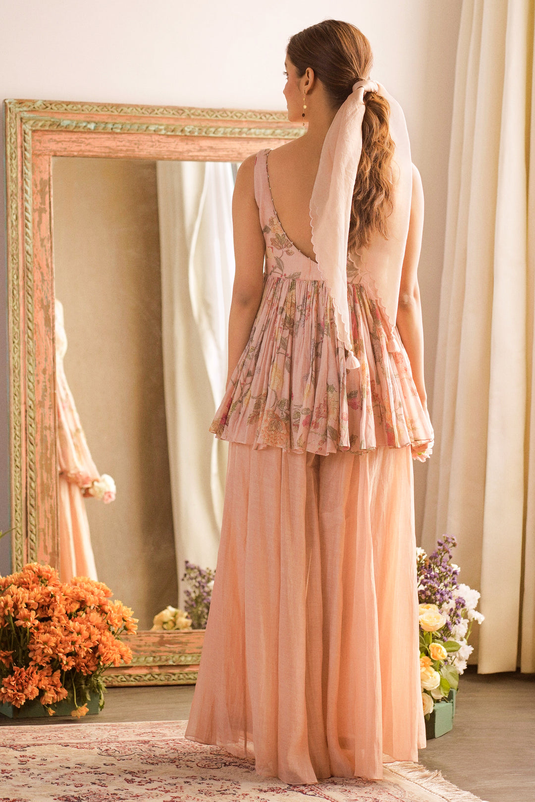 CHLOE PEPLUM SET