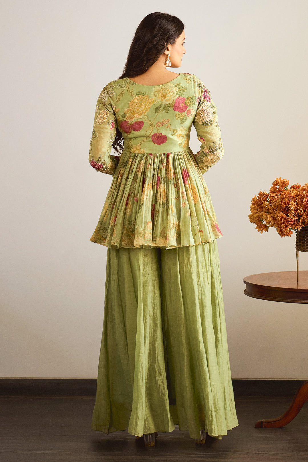 LEAH PEPLUM SET