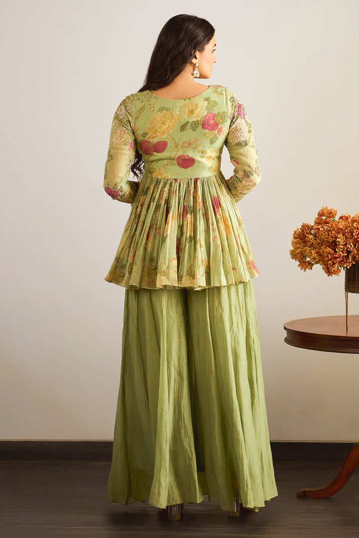 LEAH PEPLUM SET