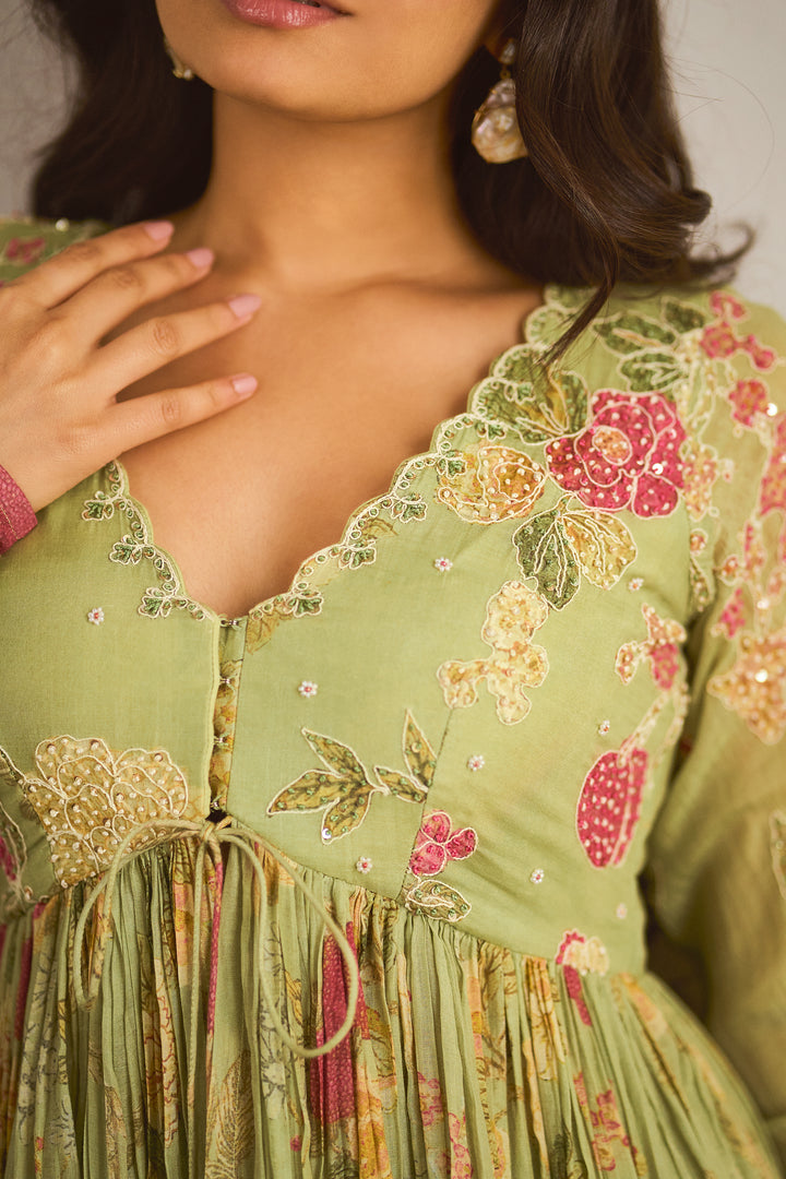LEAH PEPLUM SET