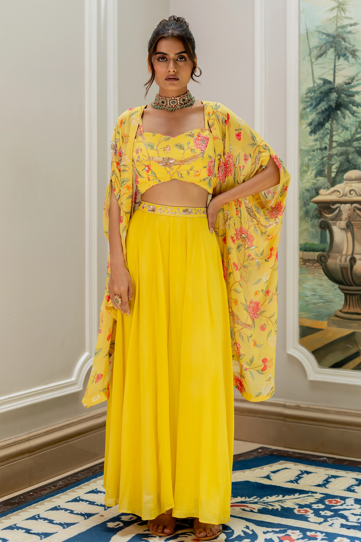 SHELLY JACKET SET – YELLOW