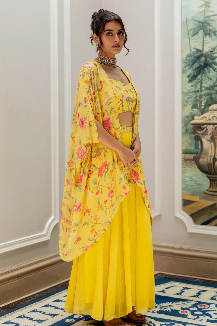 SHELLY JACKET SET – YELLOW