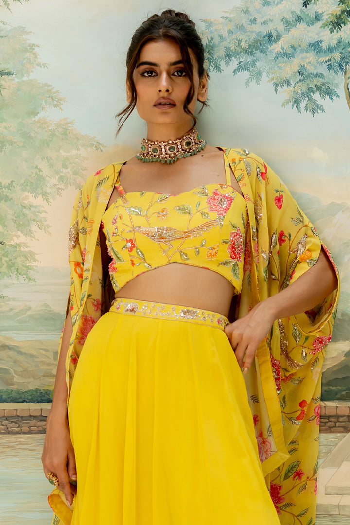 SHELLY JACKET SET – YELLOW
