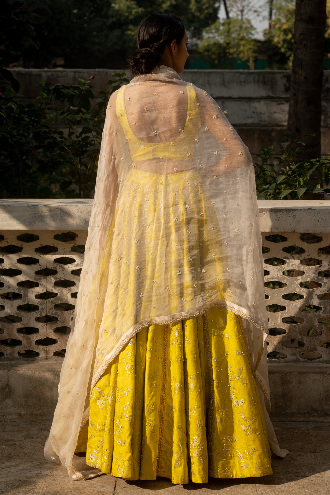 ADELE LEHENGA SET – YELLOW