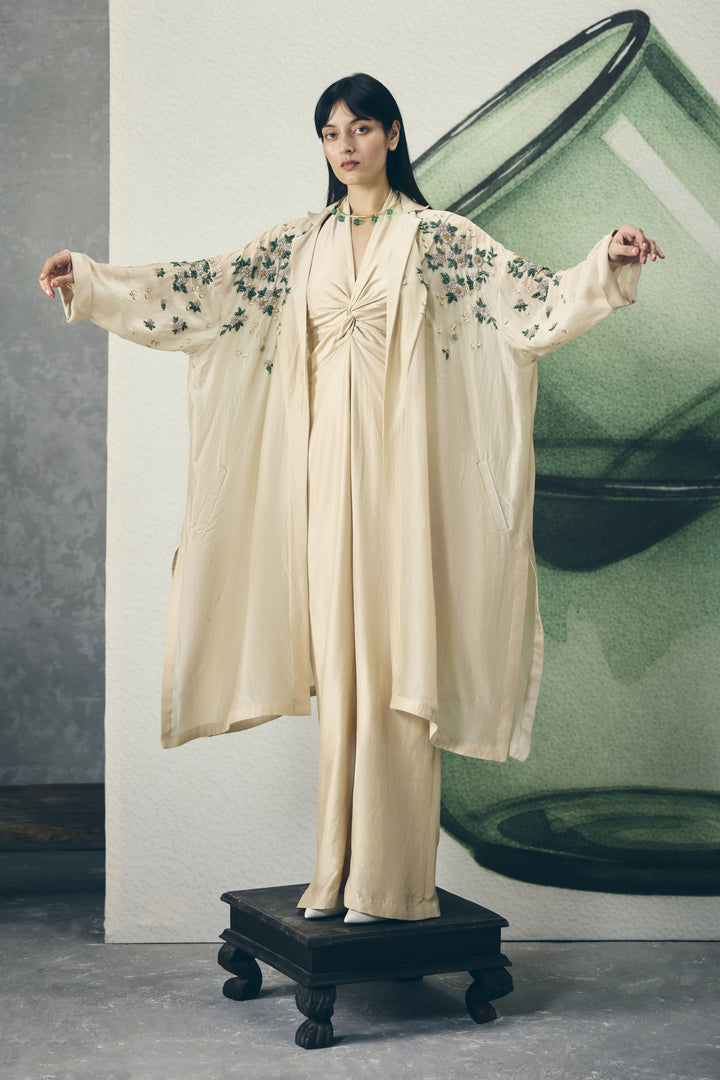 Shinju jumpsuit set - IVORY