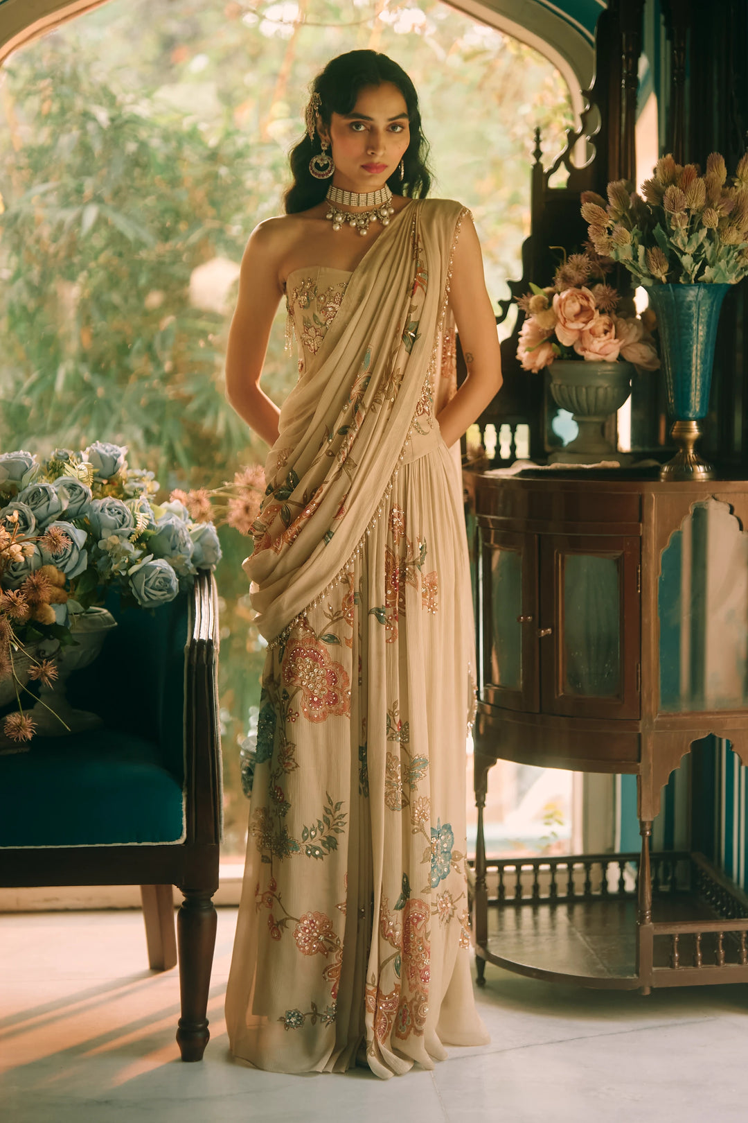 MAGNOLIA SAREE SET
