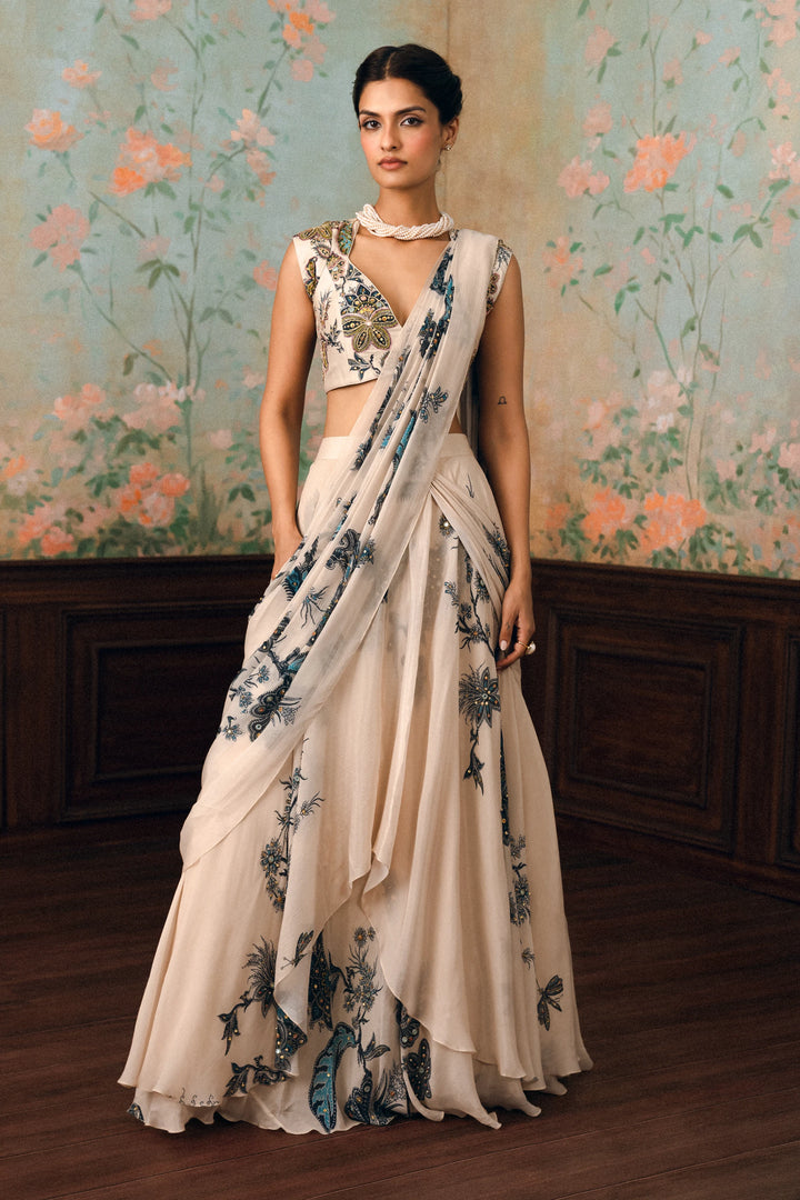 Wolfe saree set