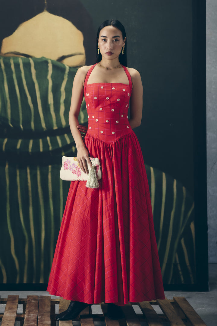 Akari dress - RED