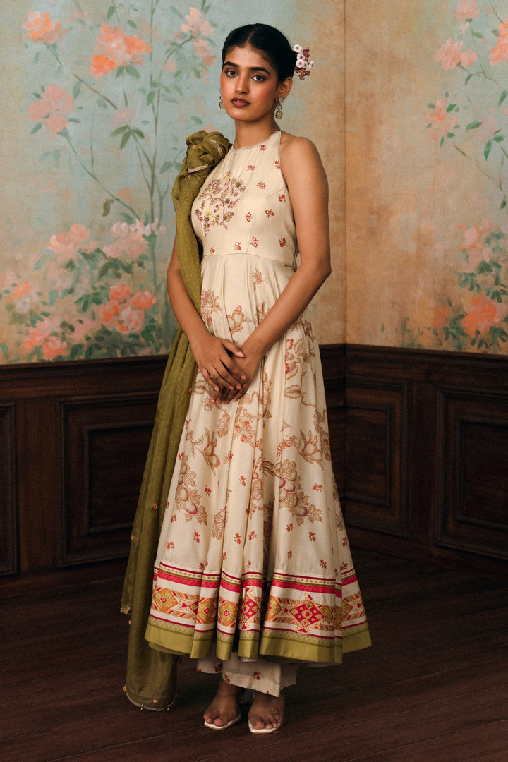 Delphine Anarkali set