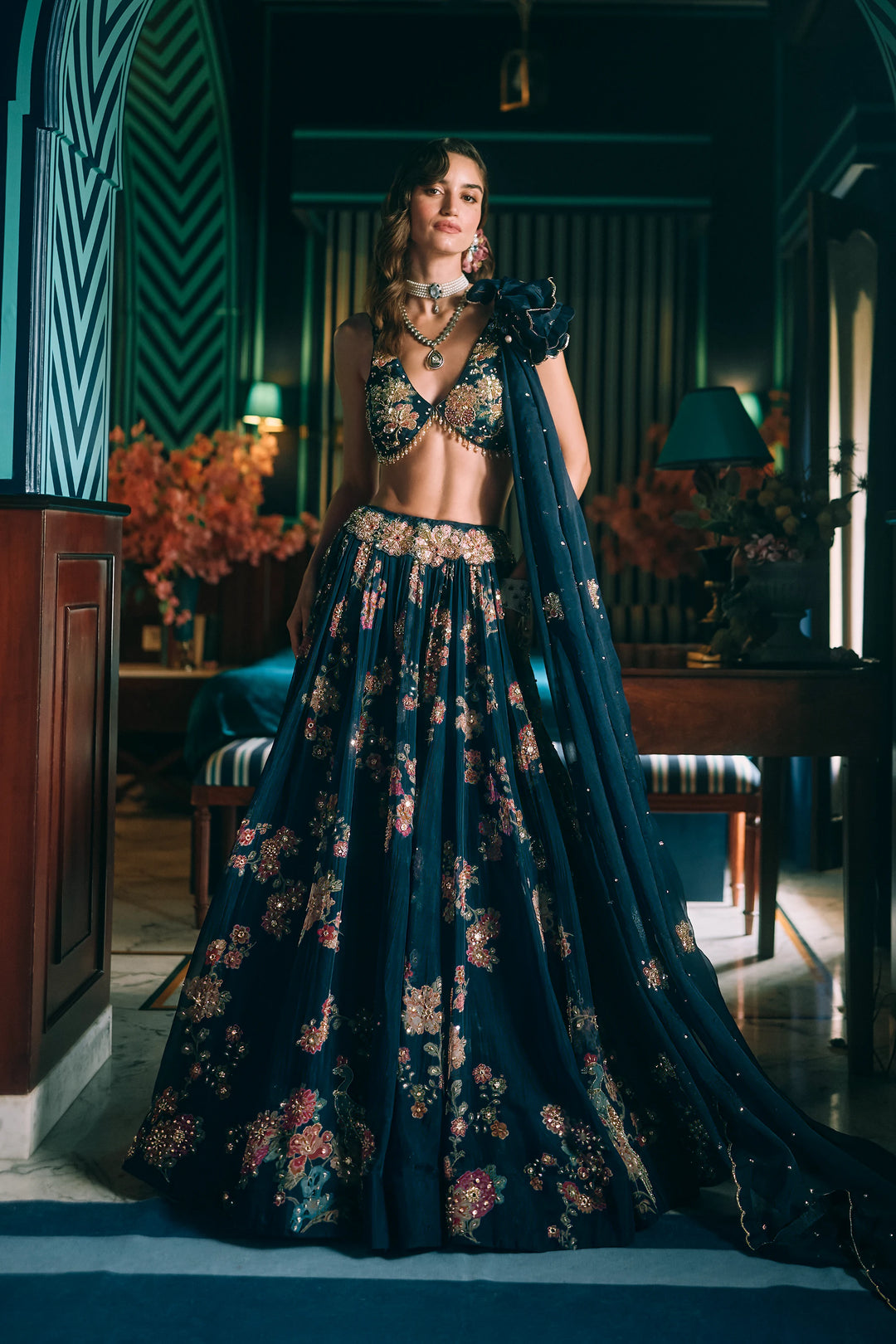 BLUEBELL LEHENGA SET