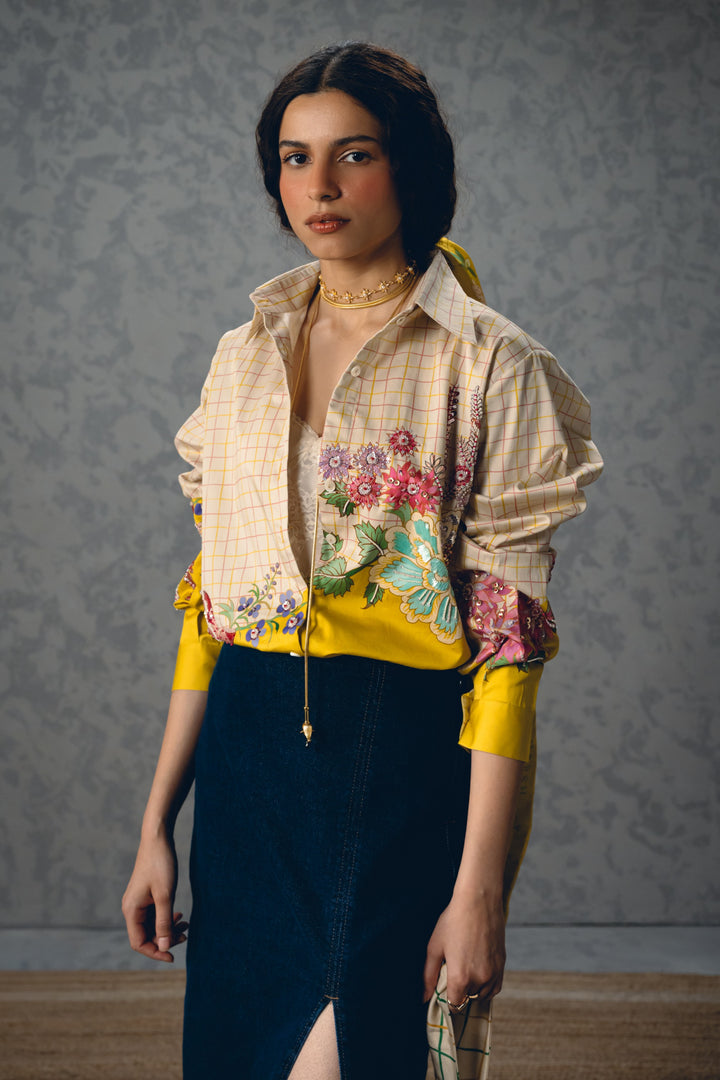 Jade shirt- IVORY