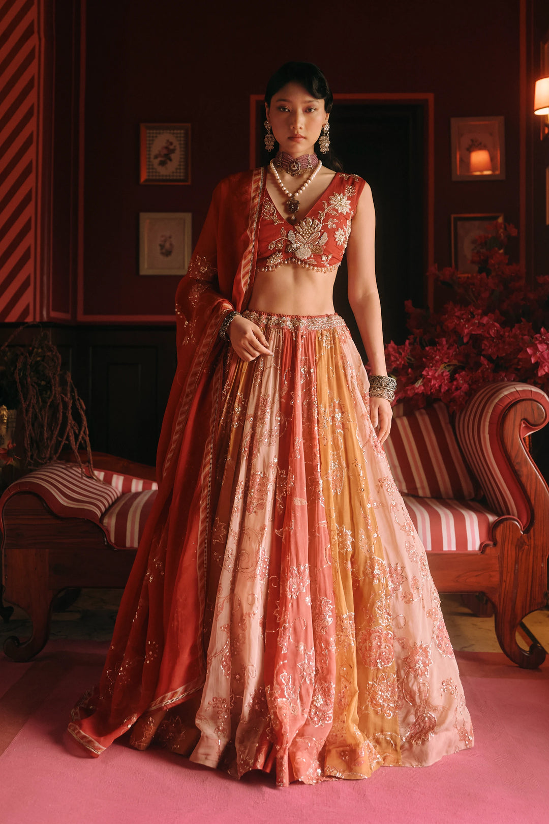 PEARLIE LEHENGA SET