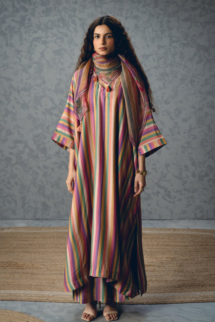 Ayaka kurta set- EARTHY