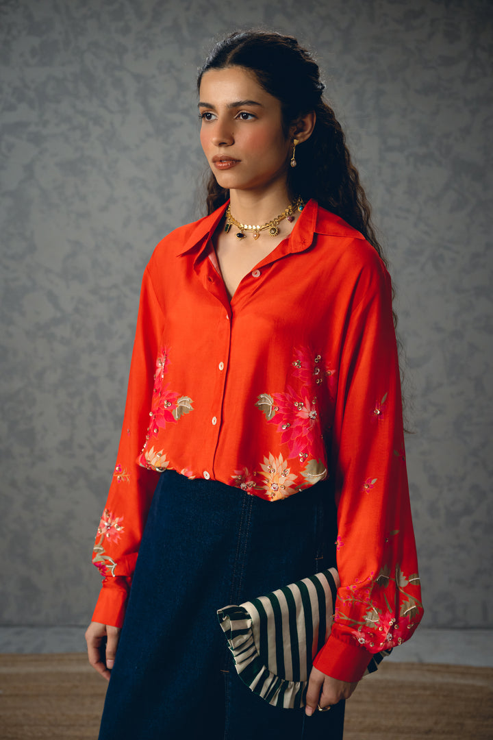 Jade shirt- ORANGE