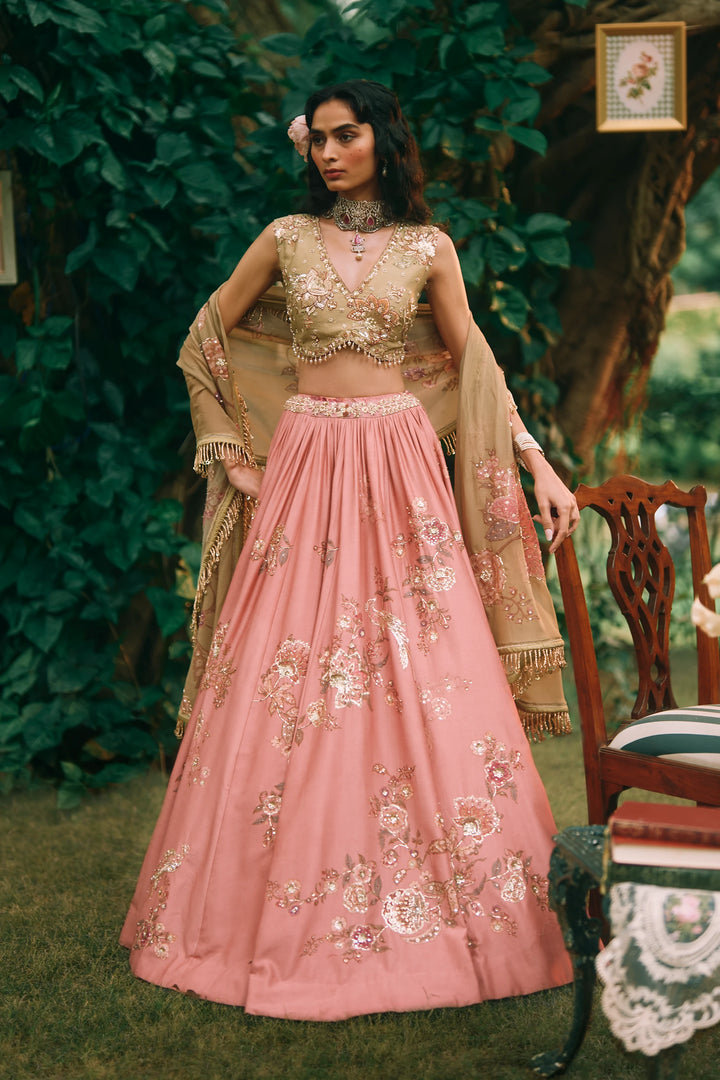 ROSEWOOD LEHENGA SET