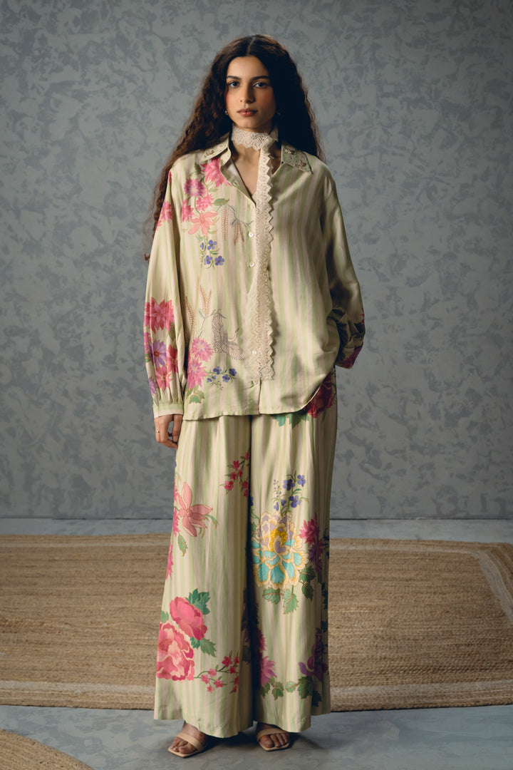 Aika Satin Set- GREEN