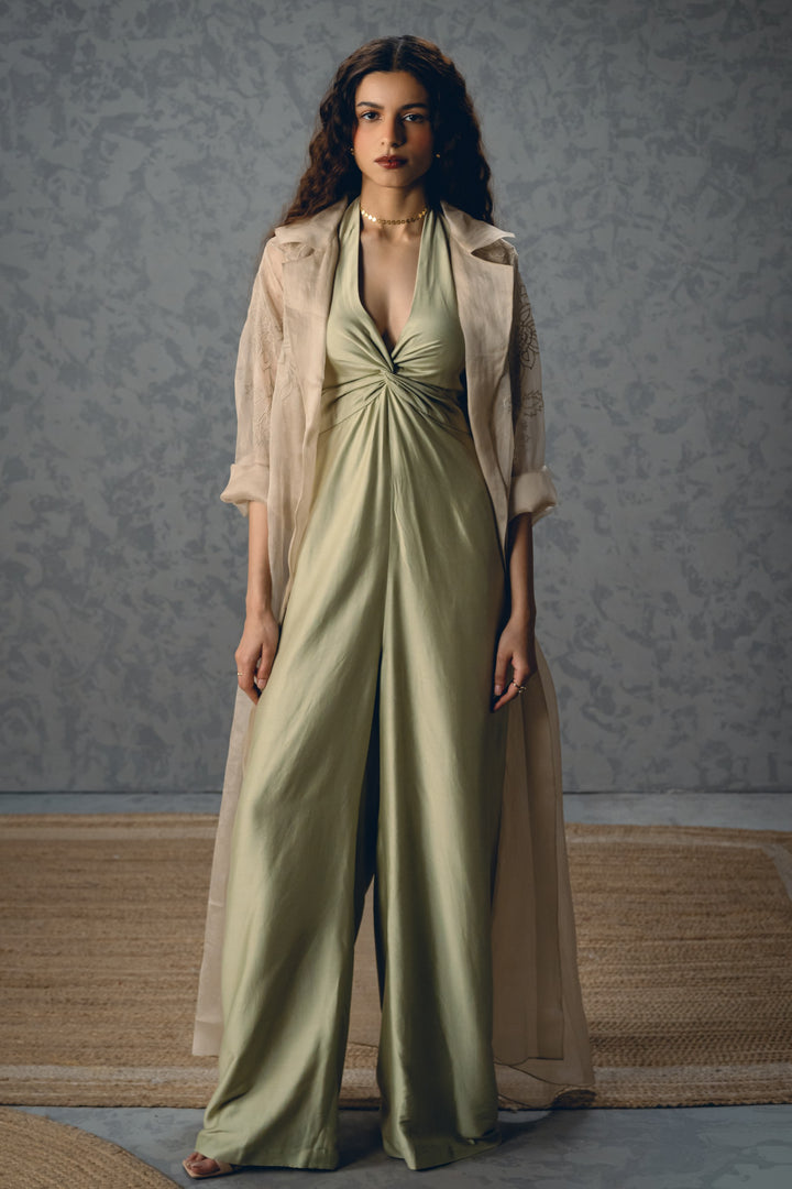 Shinju jumpsuit set- MINT
