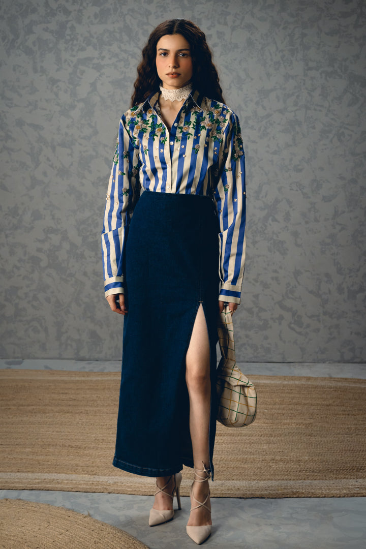 Jade shirt- BLUE
