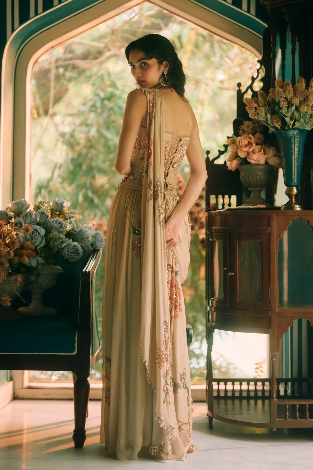 MAGNOLIA SAREE SET