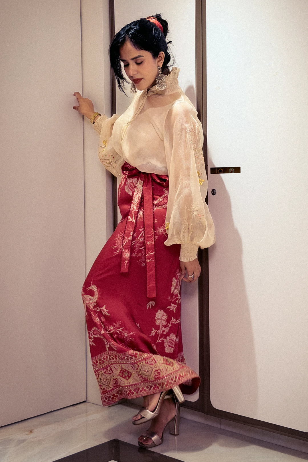 Roselle skirt set
