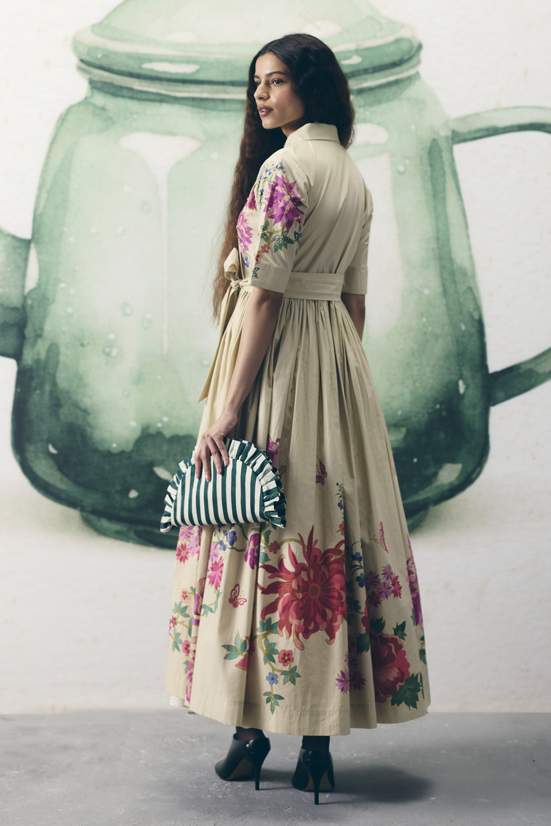 Moonflower Tie Dress