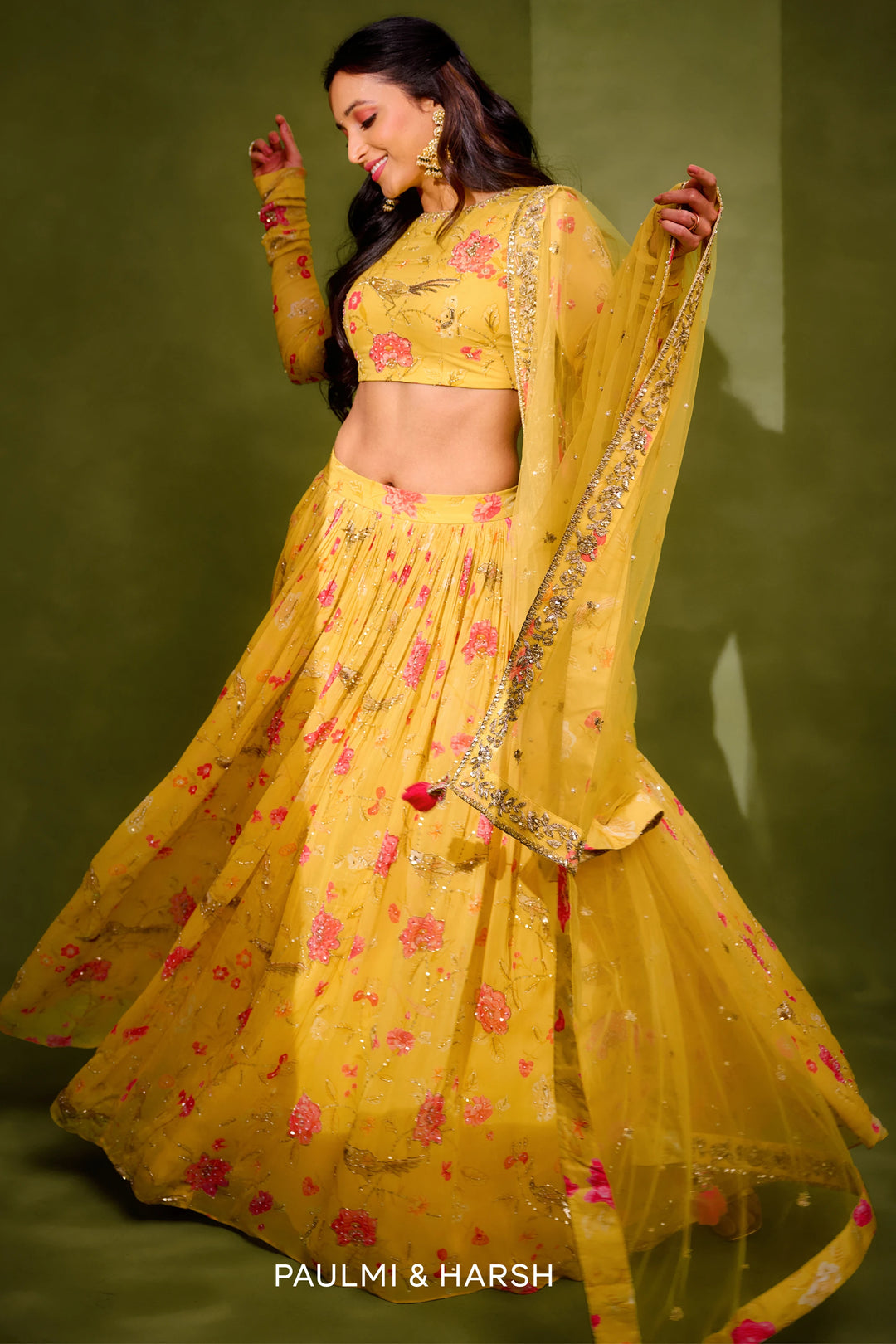 Srinidhi Shetty in the REFA LEHENGA SET