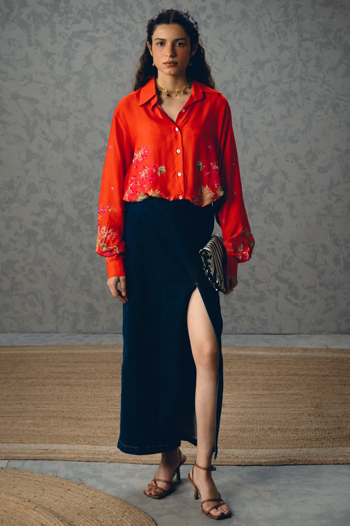 Jade shirt- ORANGE