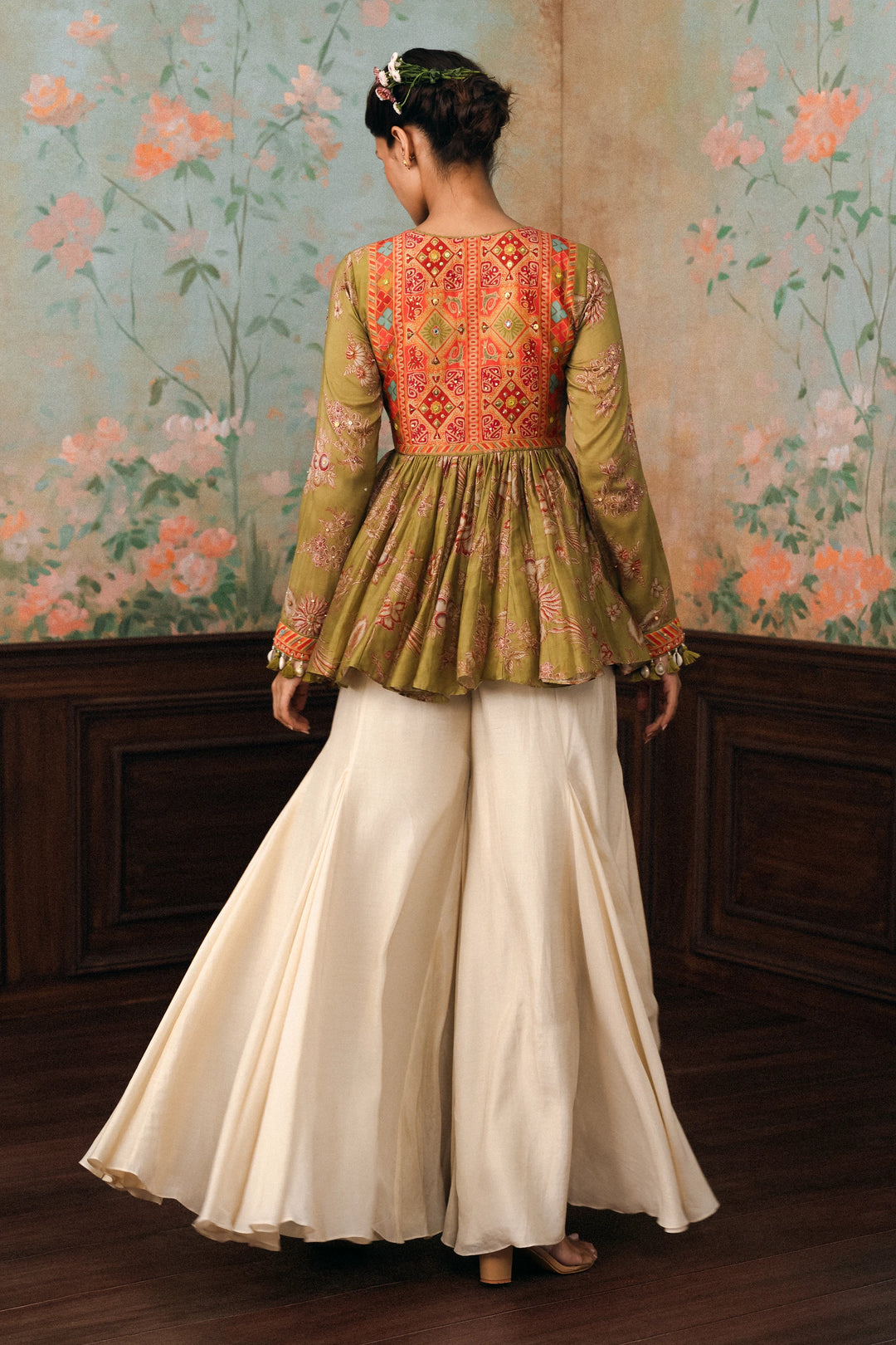 Keira peplum set