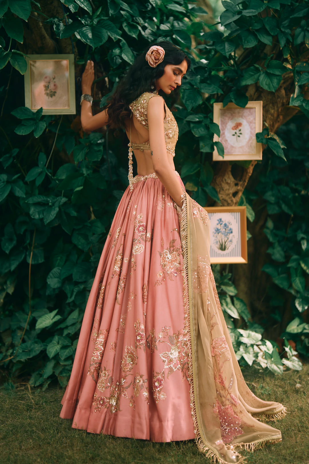 ROSEWOOD LEHENGA SET