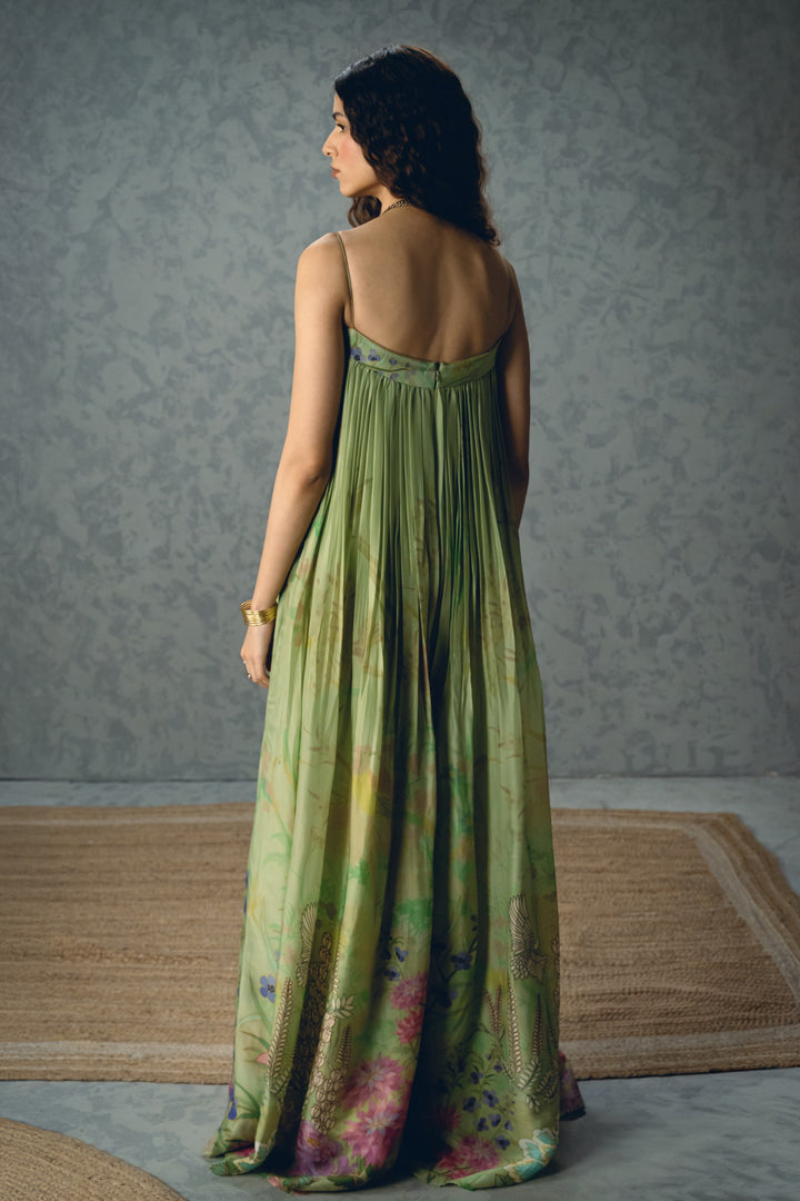 Yume jumpsuit set - PISHTA GREEN