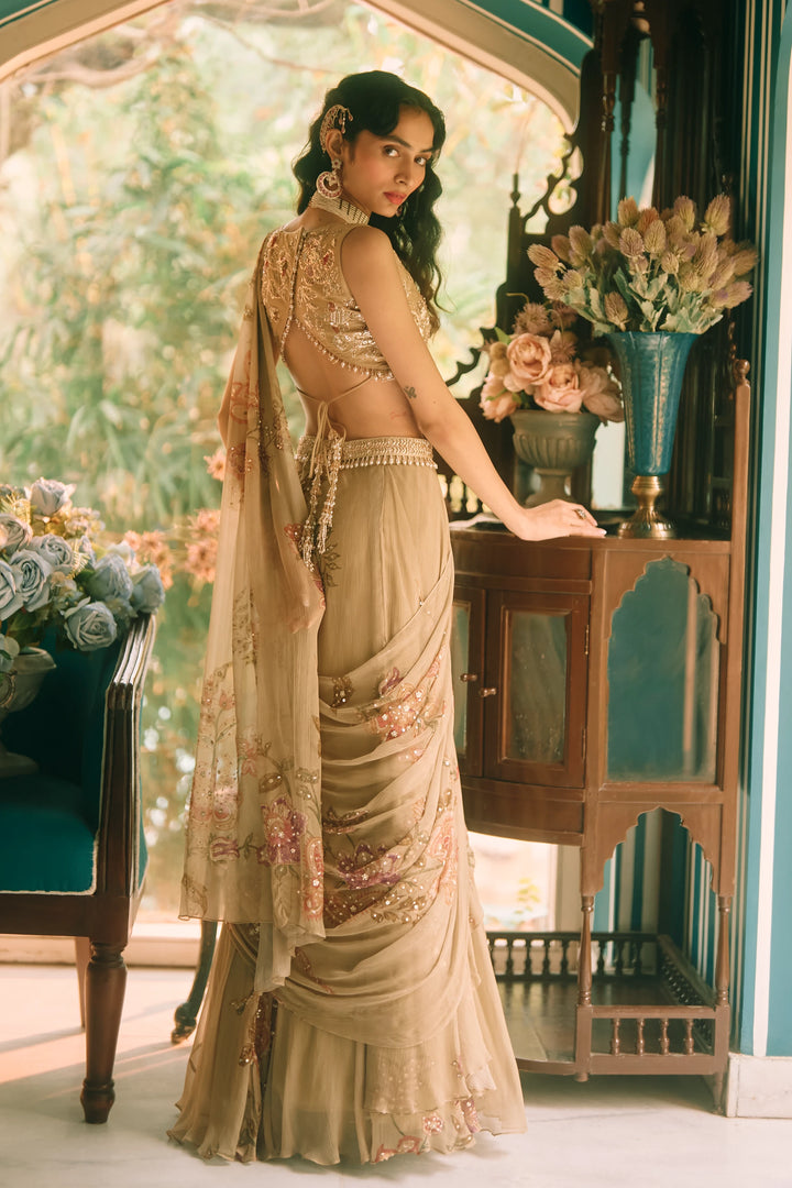 BERYL SAREE SET