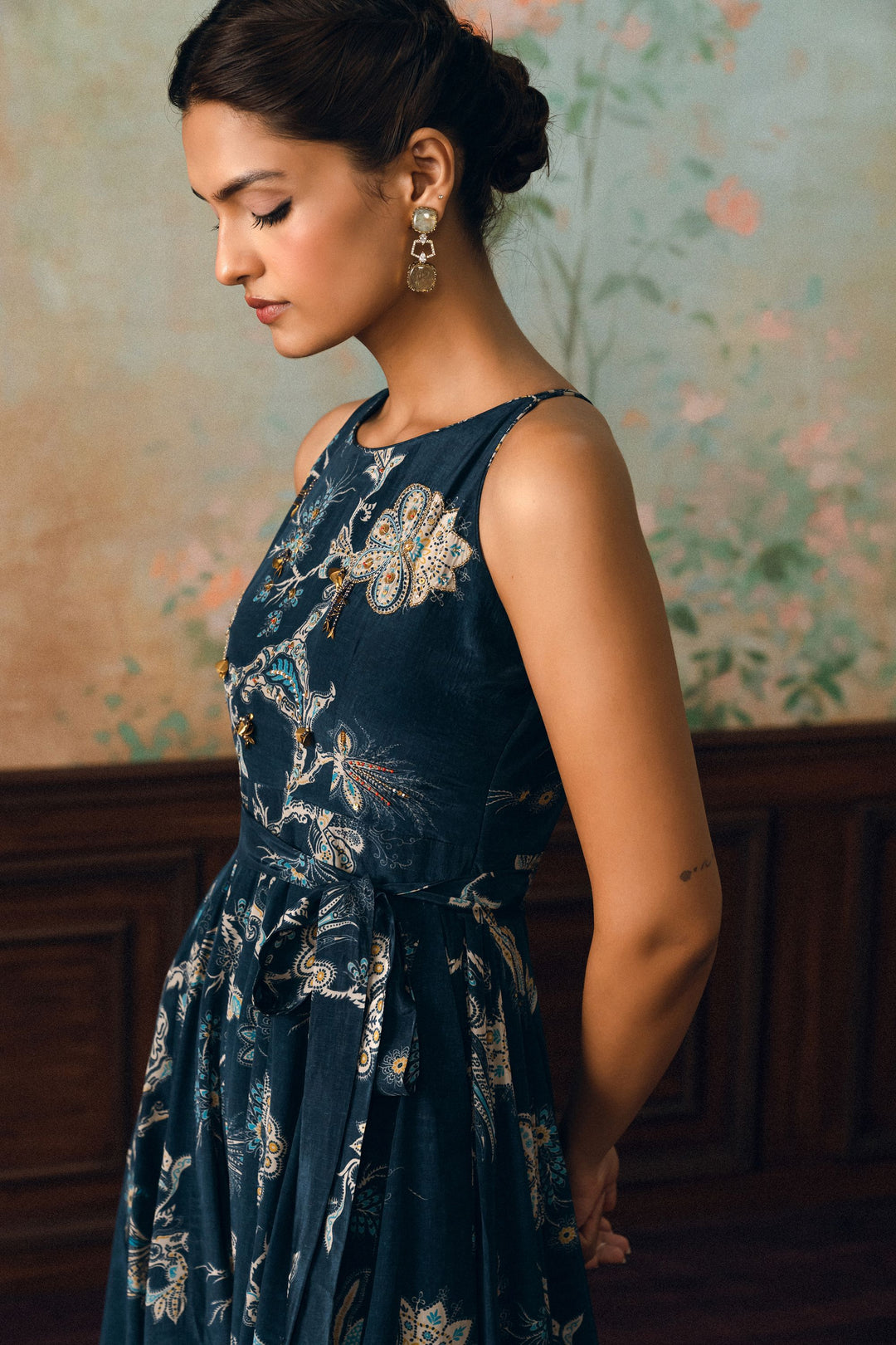 Alaya jumpsuit- NAVY BLUE