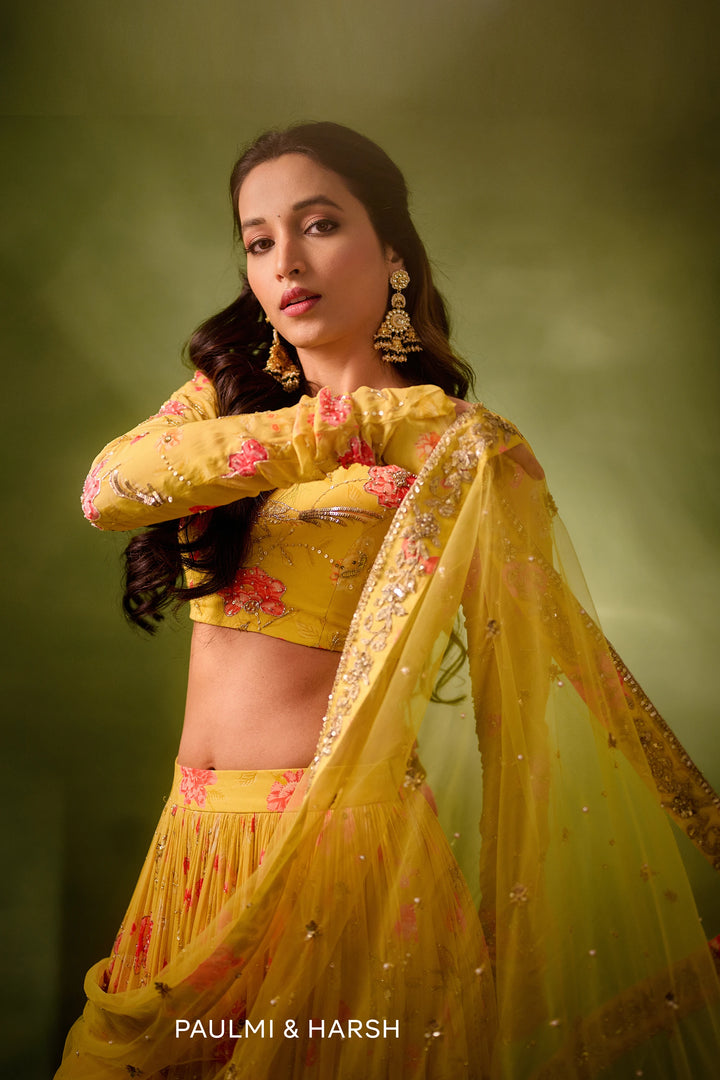 Srinidhi Shetty in the REFA LEHENGA SET