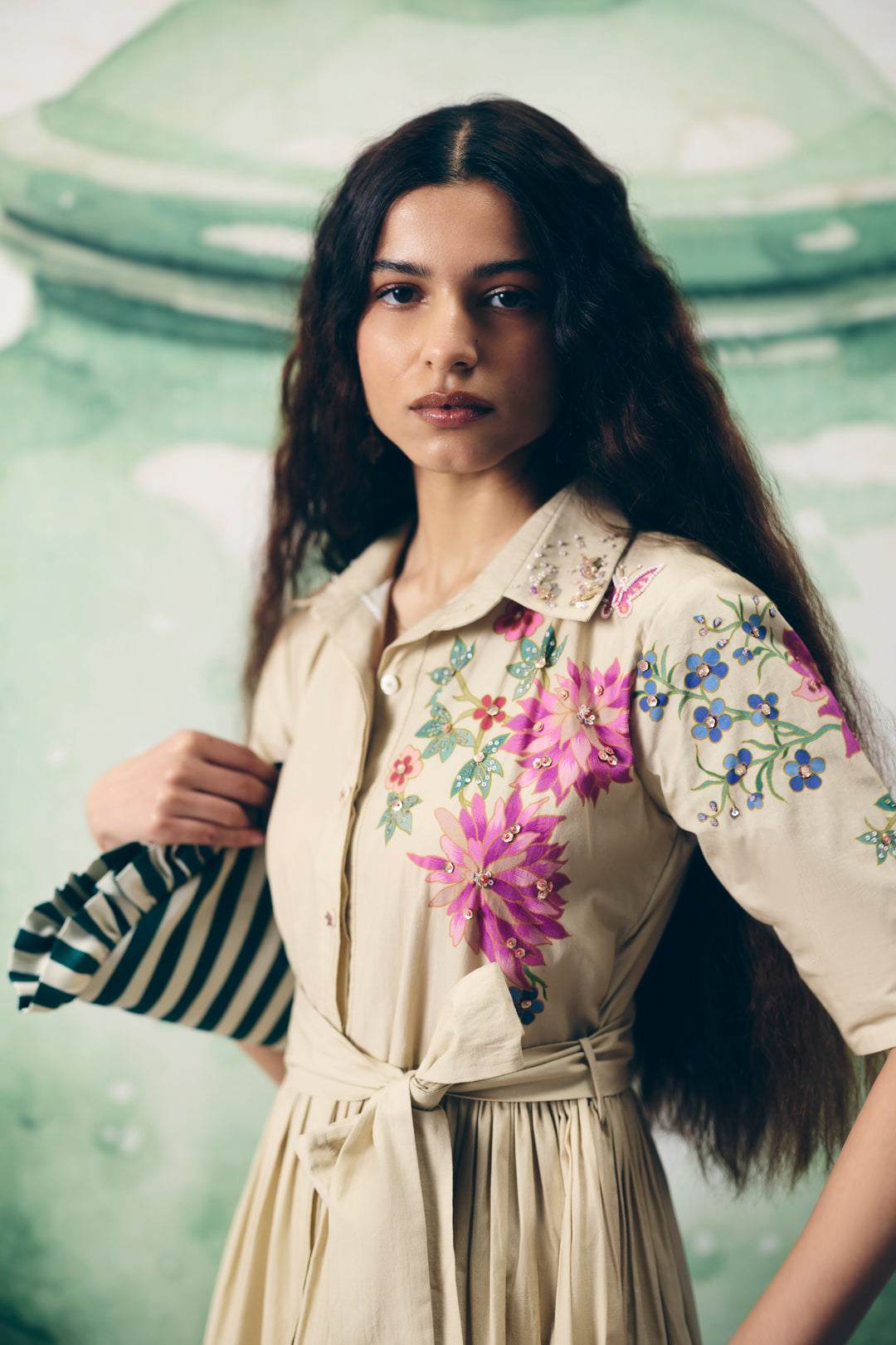 Moonflower Tie Dress