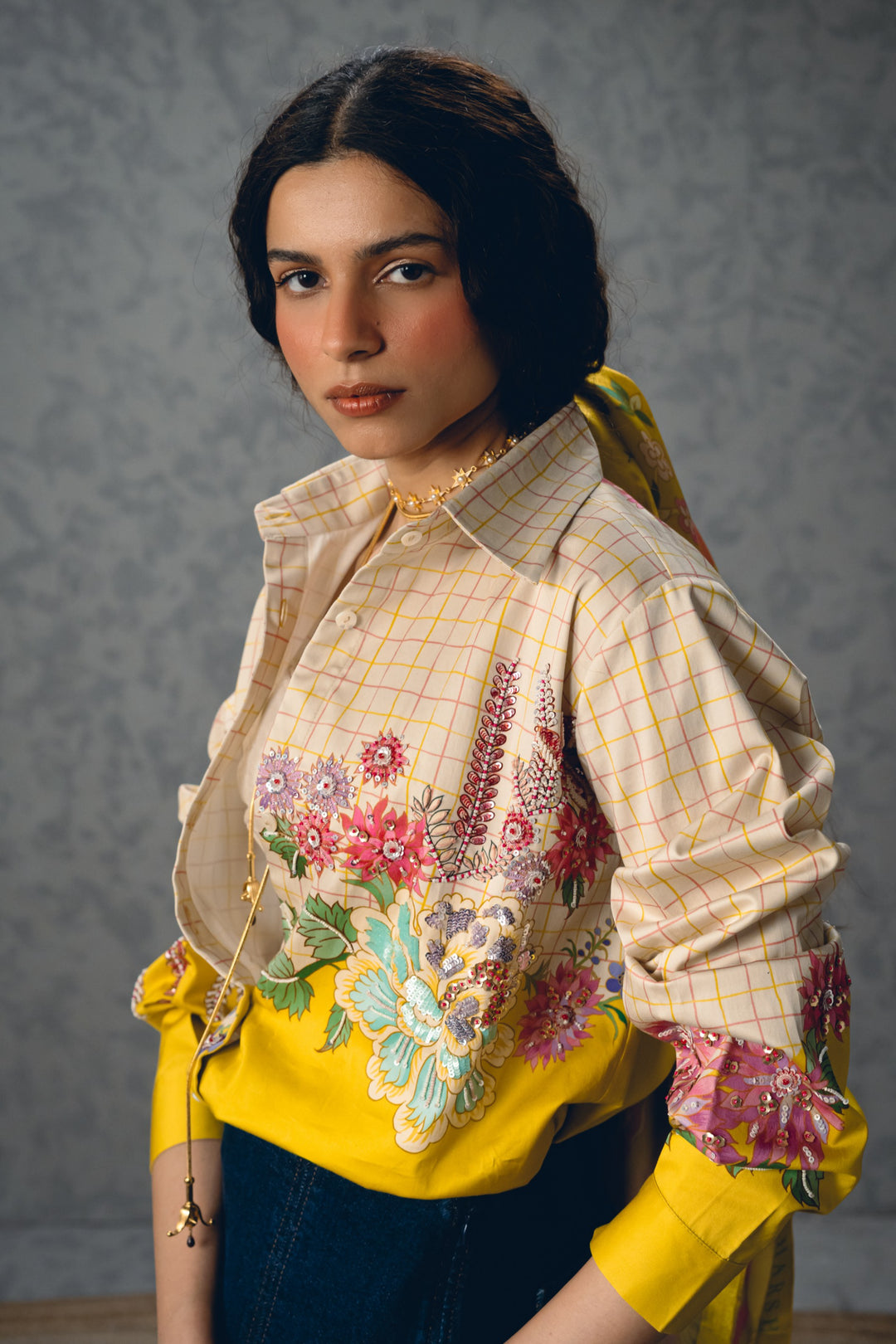Jade shirt- IVORY
