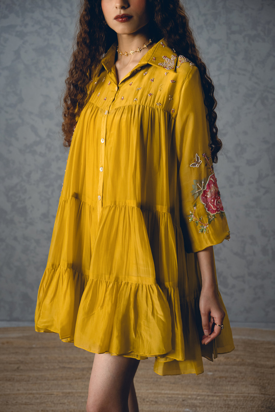 LANA DRESS – YELLOW
