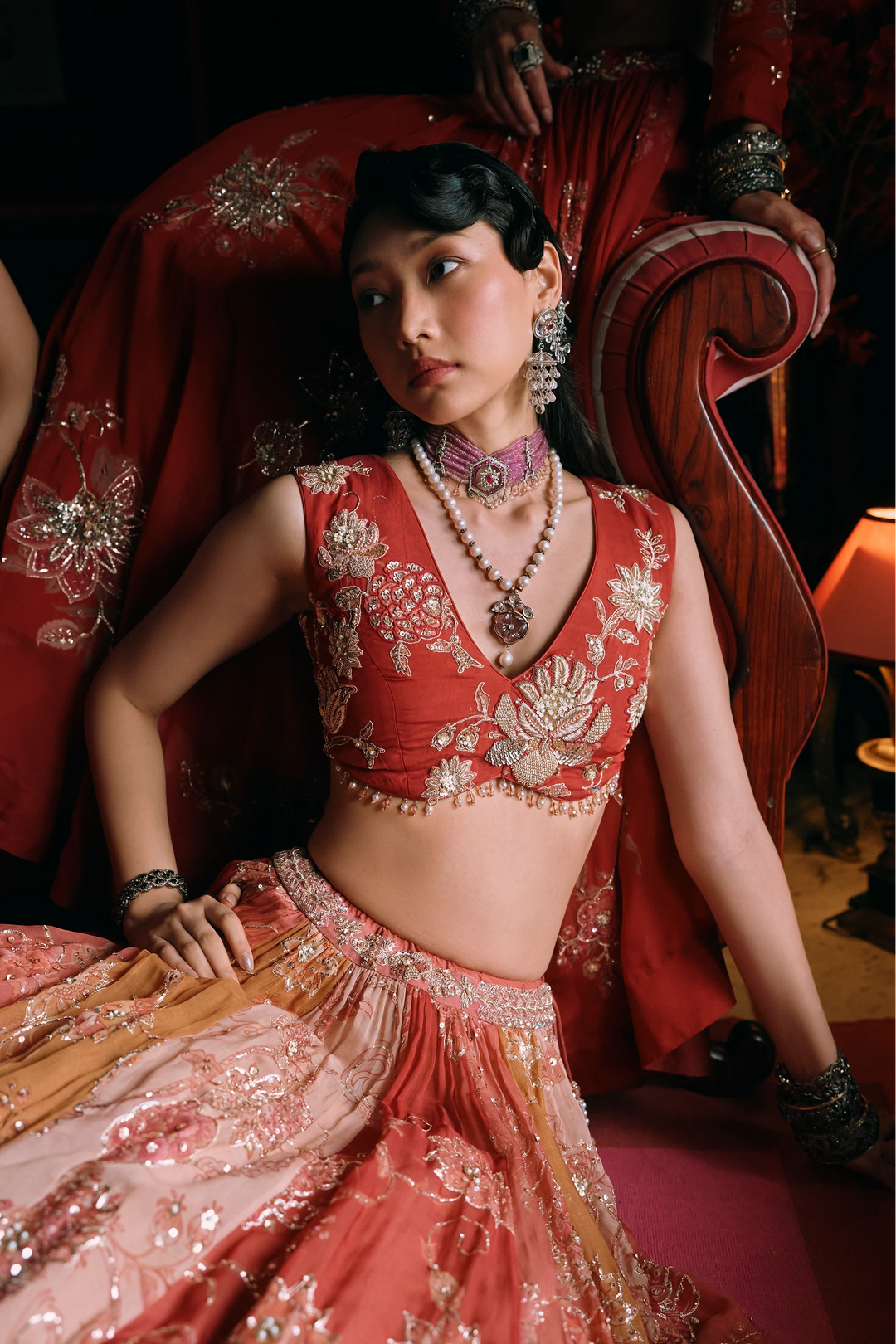 PEARLIE LEHENGA SET