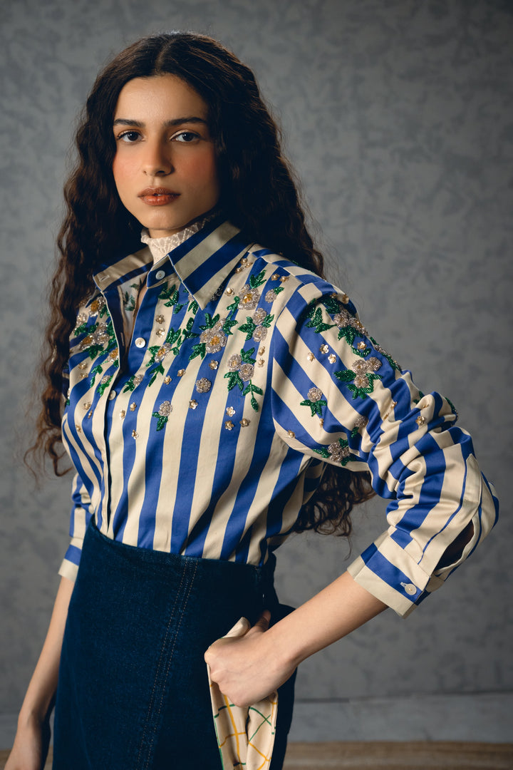 Jade shirt- BLUE