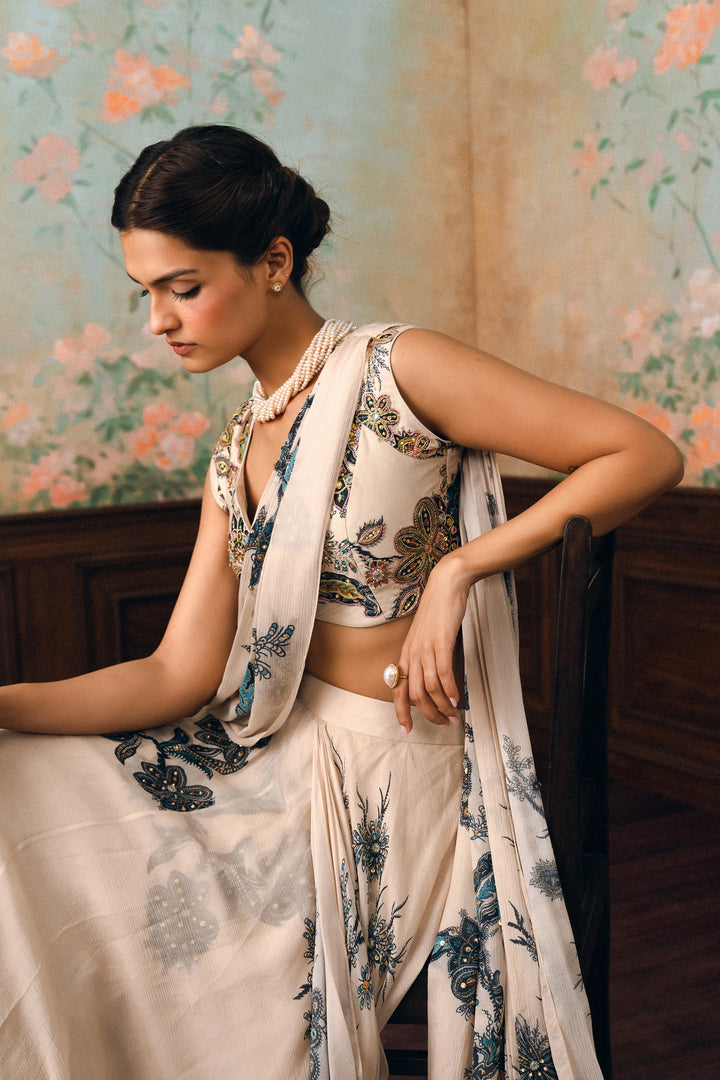 Wolfe saree set