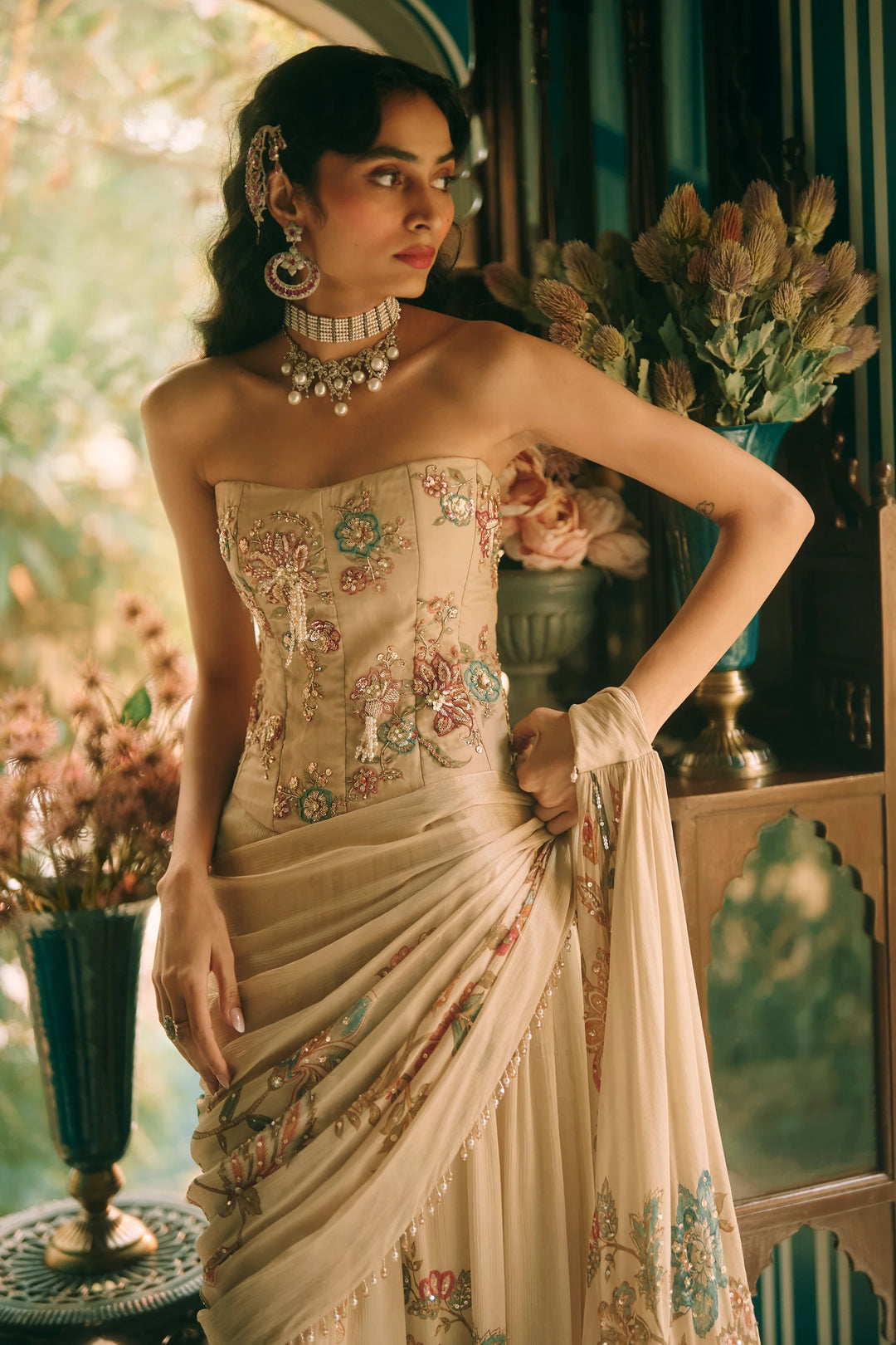MAGNOLIA SAREE SET