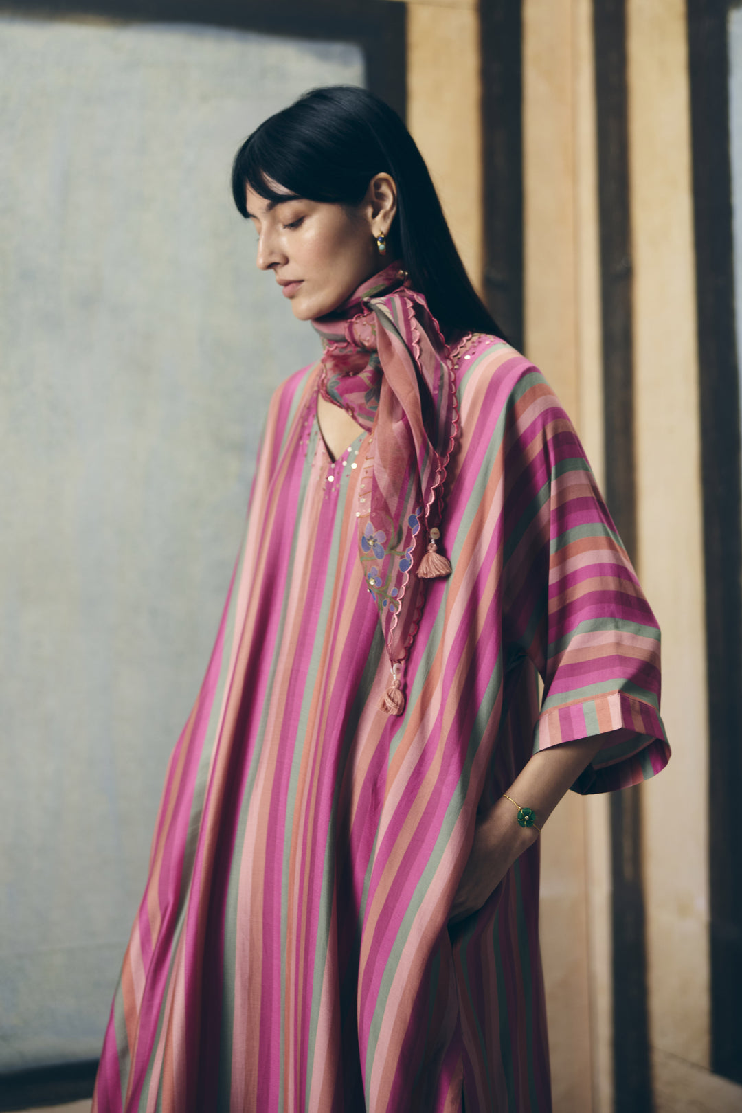 Ayaka kurta set - DUSKY
