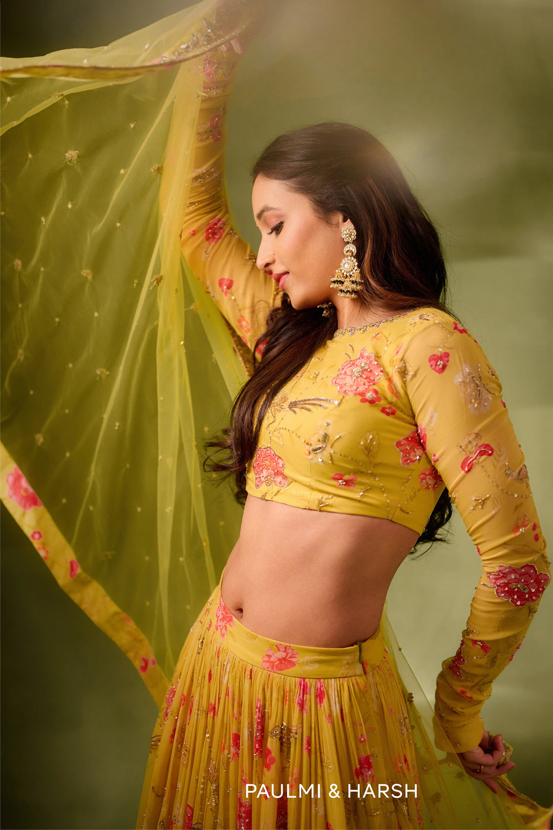 Srinidhi Shetty in the REFA LEHENGA SET