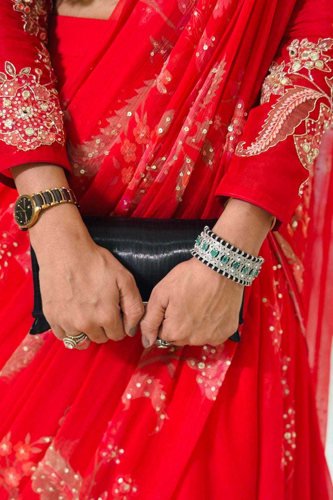 Ruby Saree set