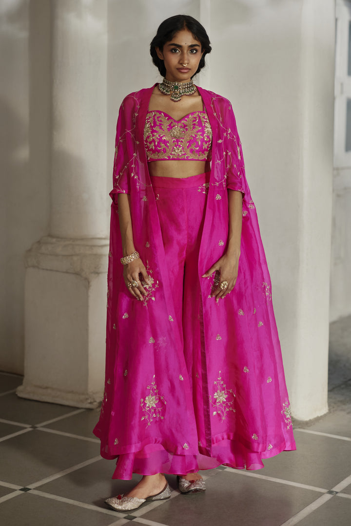 ARI CAPE PALAZZO SET