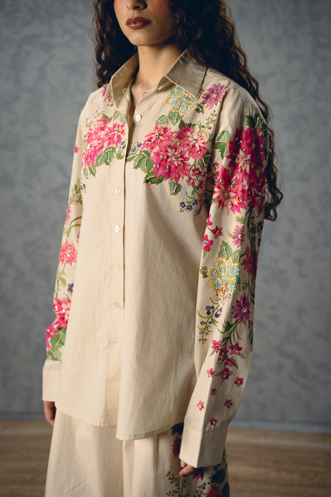 Airi co-ord set- IVORY