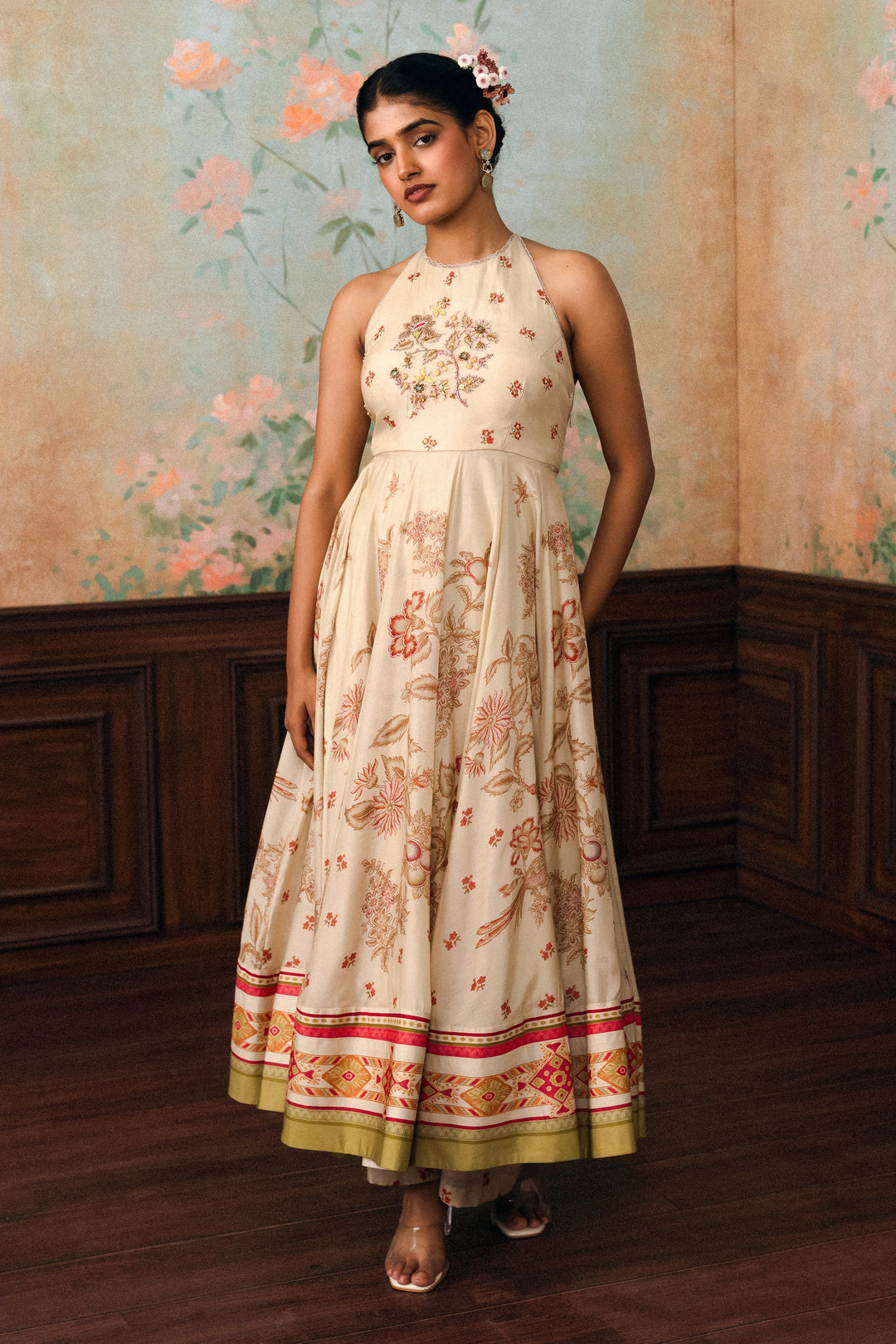 Delphine Anarkali set