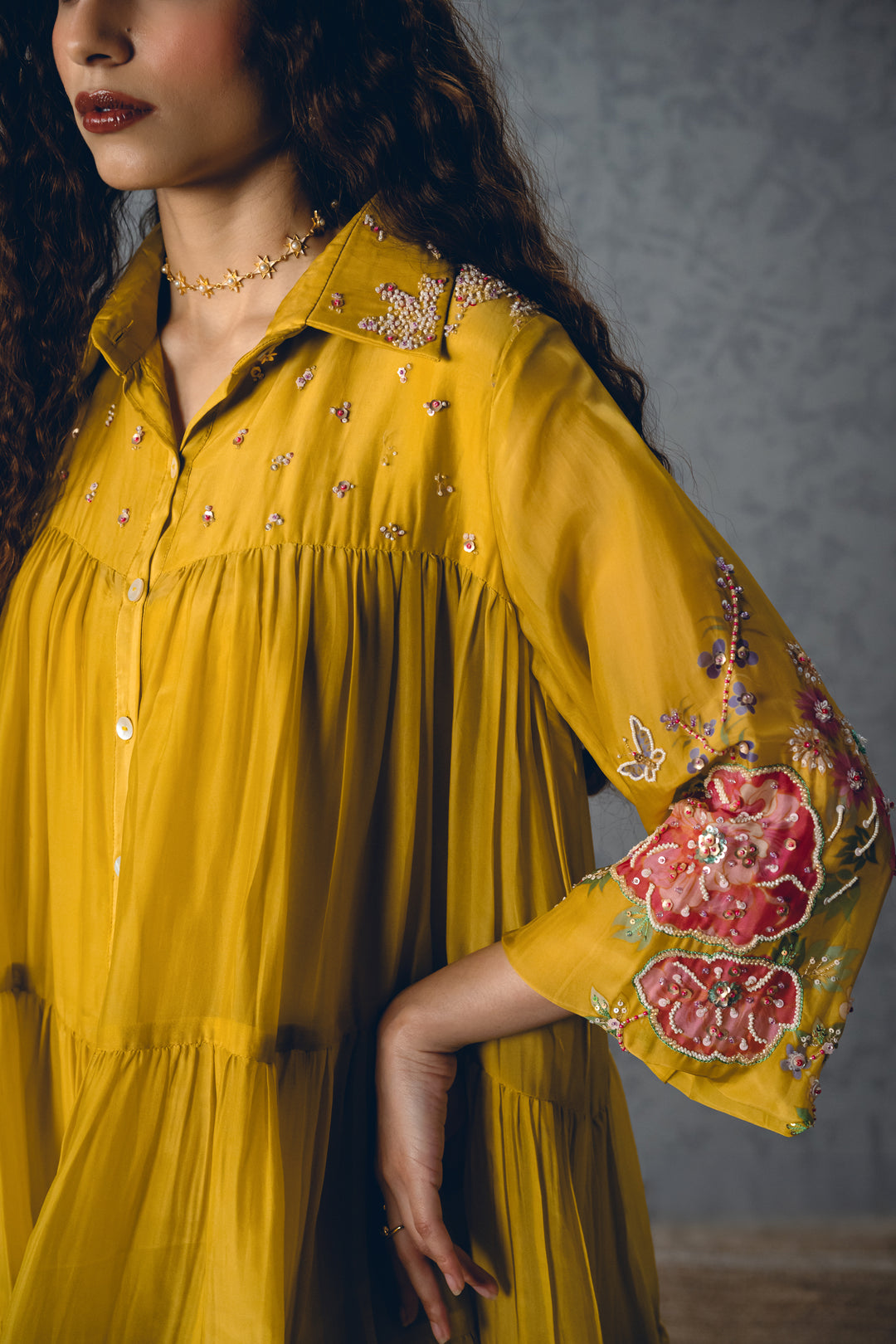 LANA DRESS – YELLOW